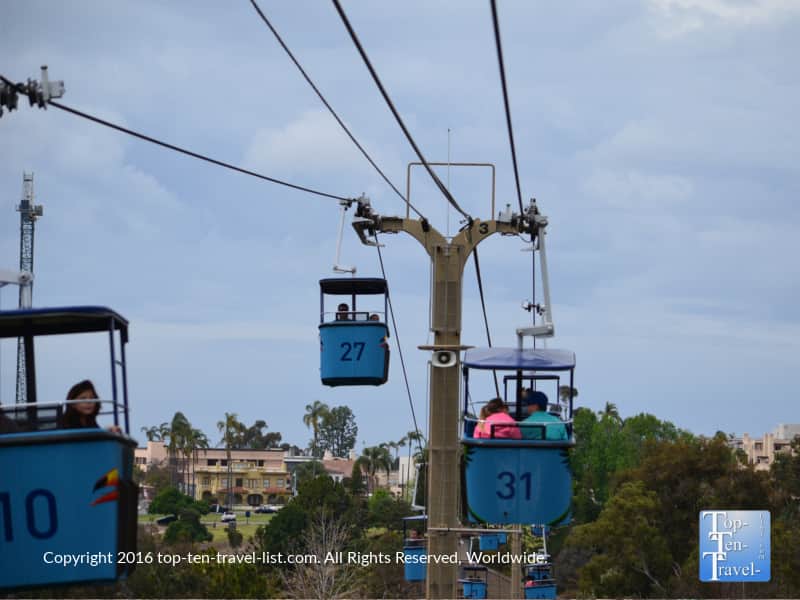 Sky ride at the San Diego Zoo