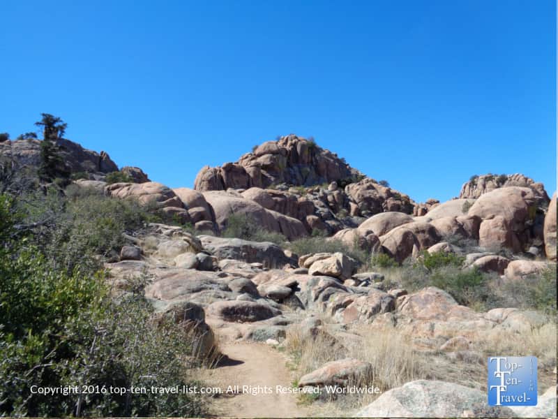 View of the Constellation Trail in Prescott Arizona