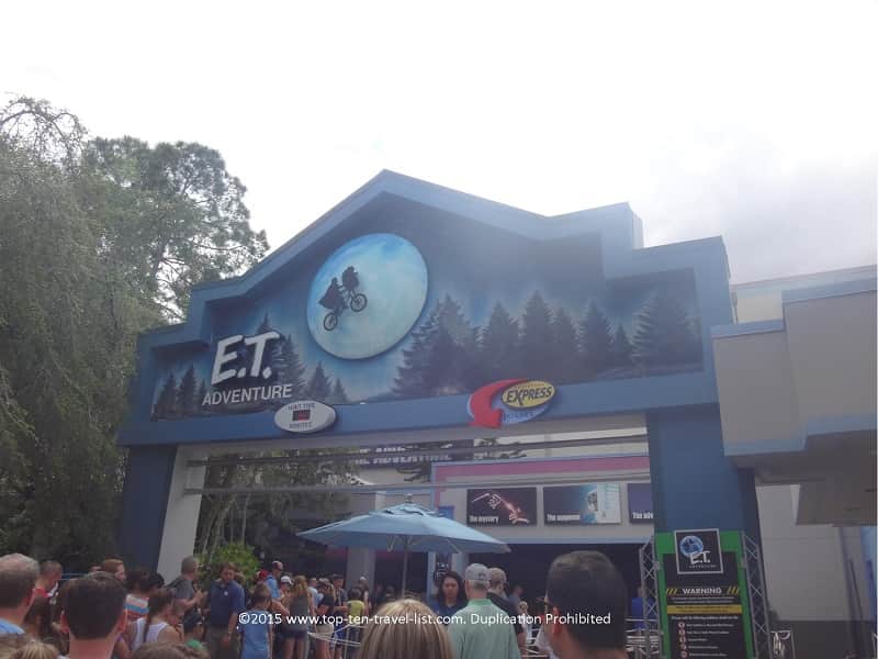 ET the ride at Universal Studios in Orlando, Florida 