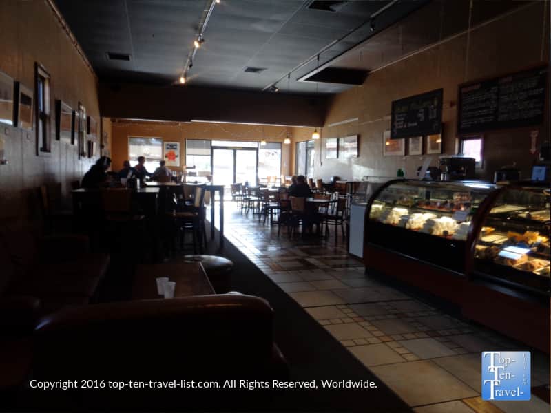 Interior of Kickstand coffee in Flagstaff