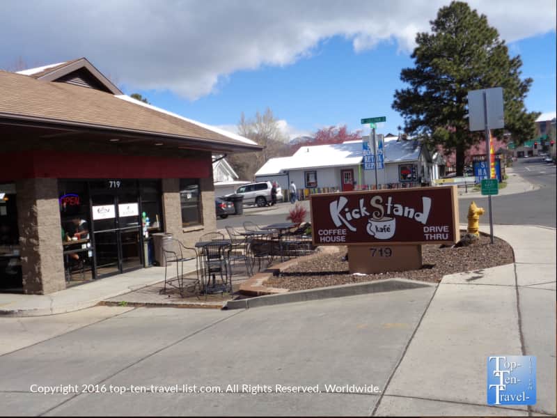Kickstand Kafe in downtown Flagstaff