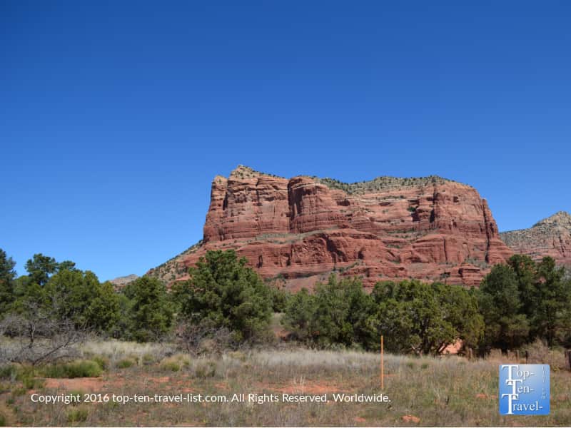 Courthouse Butte view from the Bell Rock trail