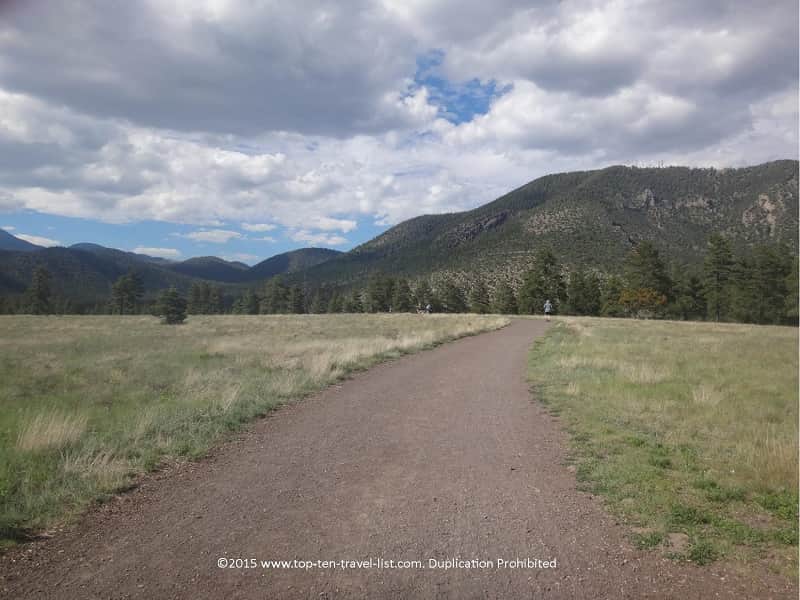 The 2 mile loop around Buffalo Park in Flagstaff