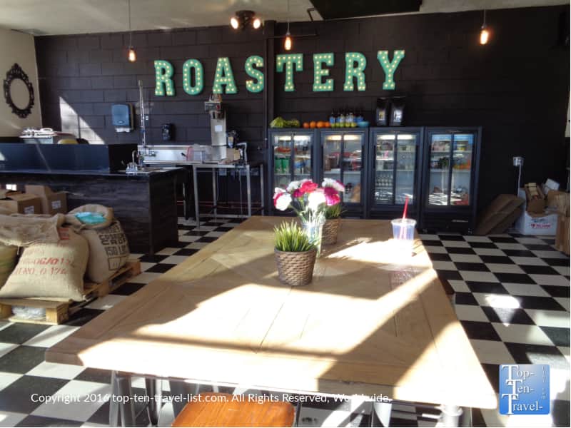 Inside of Matador Coffee in Flagstaff