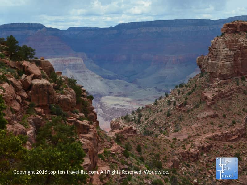 Views at Cedar Ridge overlook - the Grand Canyon