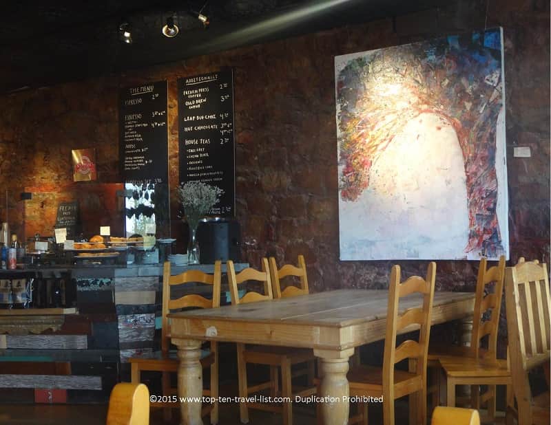 Unique vibe at Firecreek coffee in Flagstaff
