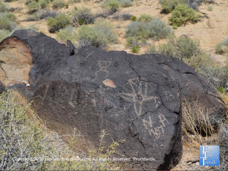 Petroglyph at Petroglyph National Monument 