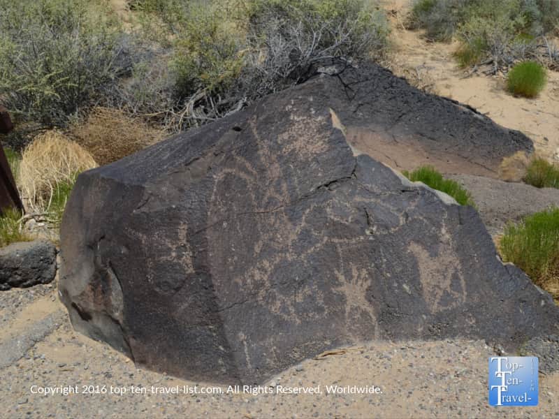 Petroglyph at Petroglyph National Monument
