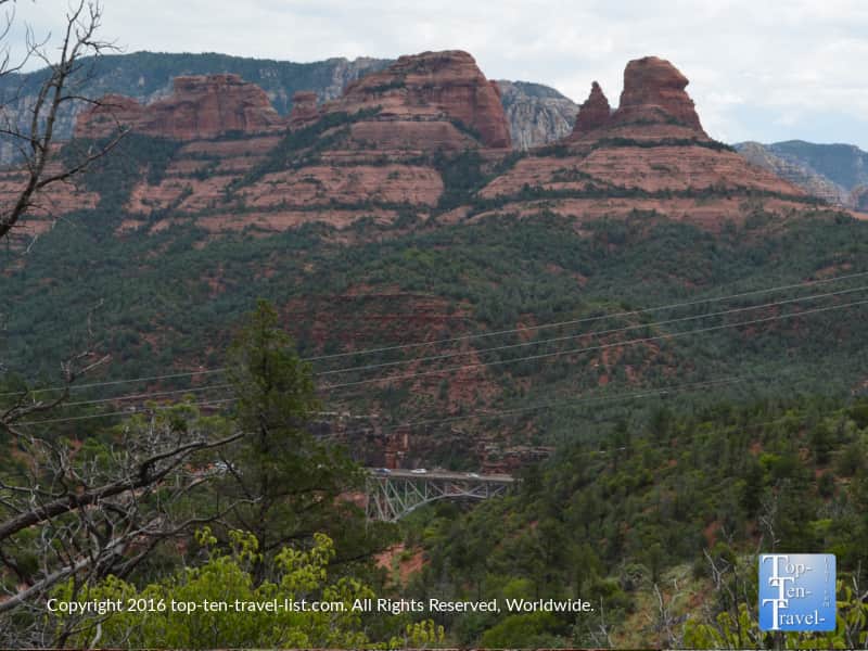 Great overview from the Jim Thompson trail in Sedona 