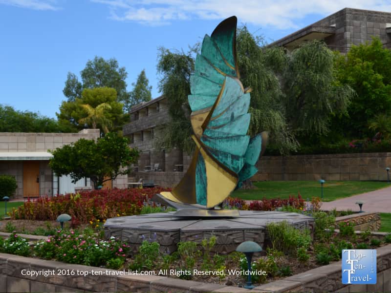 Interesting sculpture at the Arizona Biltmore in Phoenix