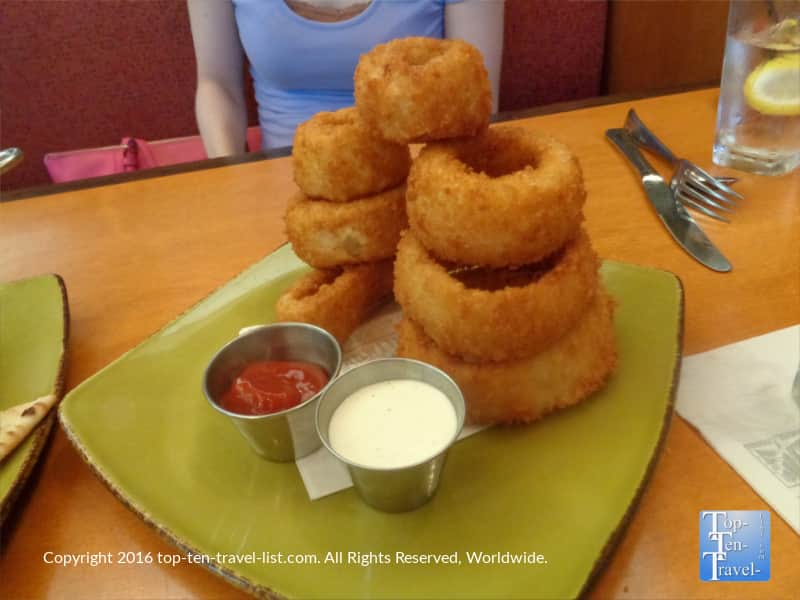 Onion rings at The Arizona Biltmore