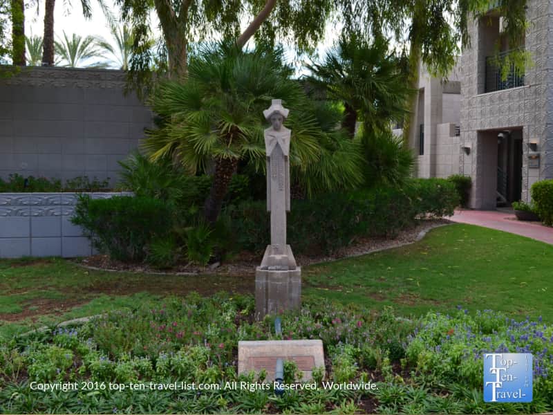 Sculpture at the Arizona Biltmore in Phoenix
