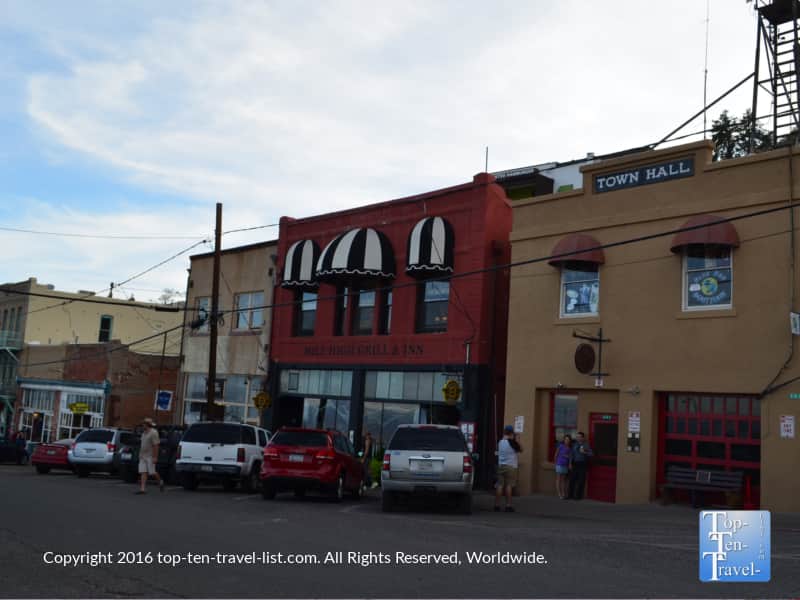 The haunted Mile High Inn in Jerome, Arizona