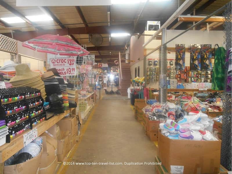Flea market in Tampa, Florida 