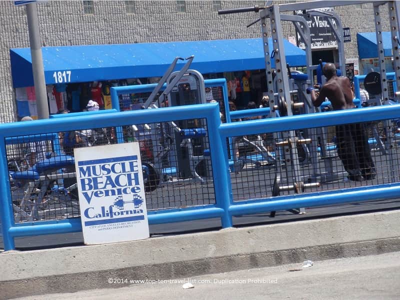 Muscle Beach in Venice 