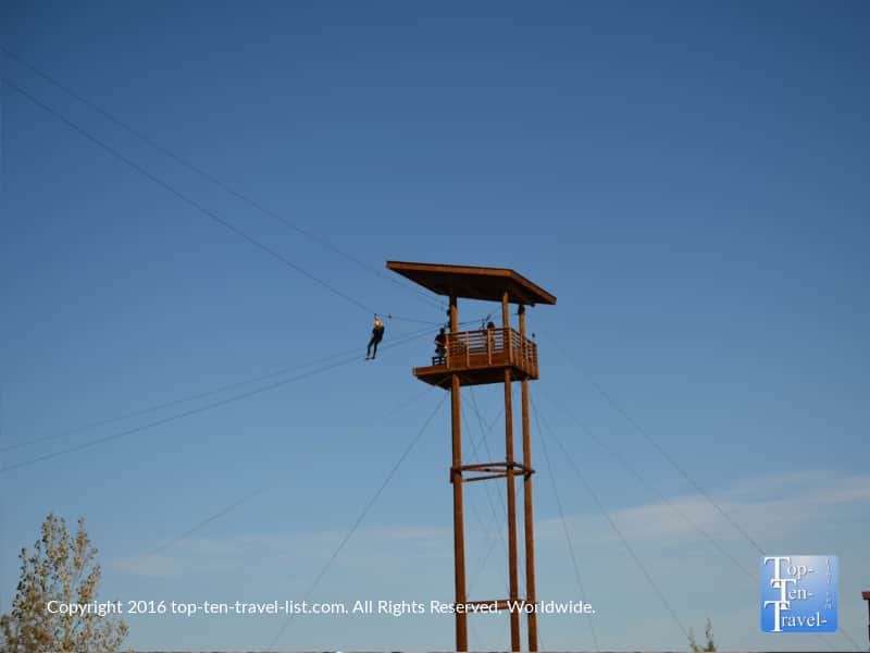 Ziplining at Out of Africa Wildlife Park