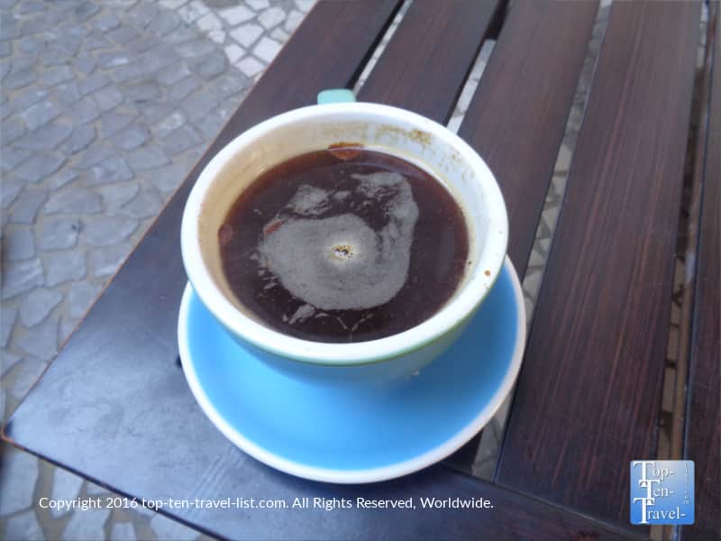 Americano at Sambalatte in Las Vegas 