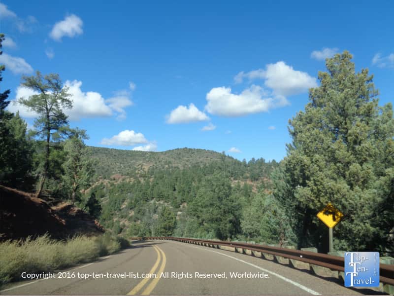 A scenic drive near Payson, Arizona