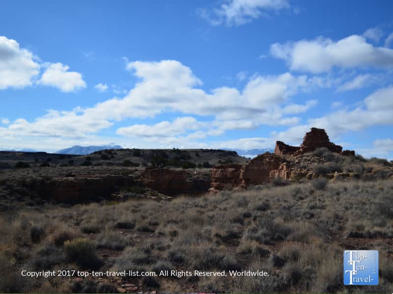 Lomaki ruins at Wupatki National Monument in Arizona