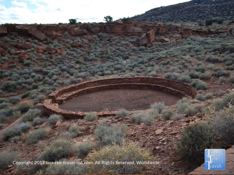 Ballcourt at Wupatki National Monuement