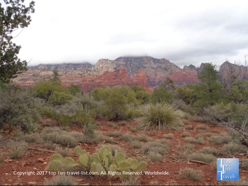 Gorgeous red rock views from the Teacup Trail in Sedona AZ