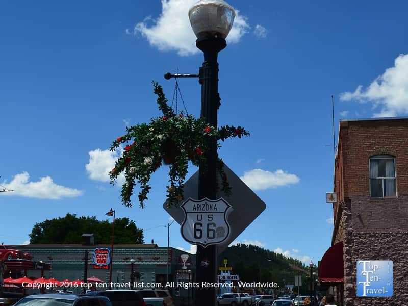 Historic downtown Williams, Arizona