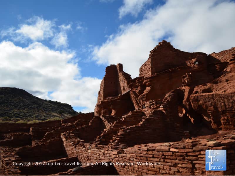 The 100 room pueblo at Wupatki National Monument