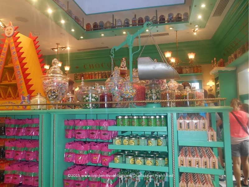 Endless treats at Honeydukes - Hogsmeade - The Wizarding World of Harry Potter in Orlando