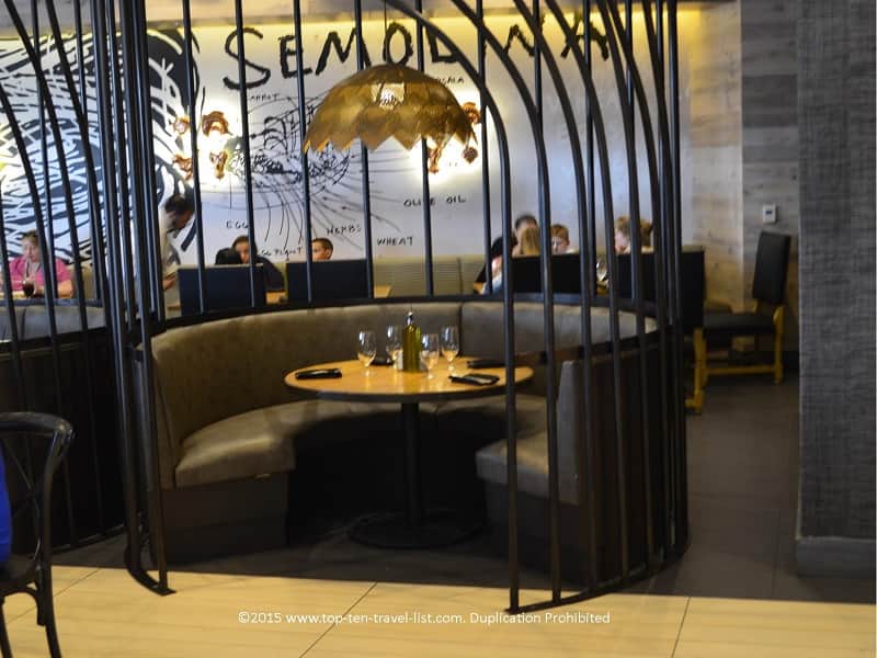 Vivo Italian Kitchen at Universal CityWalk in Orlando, Florida