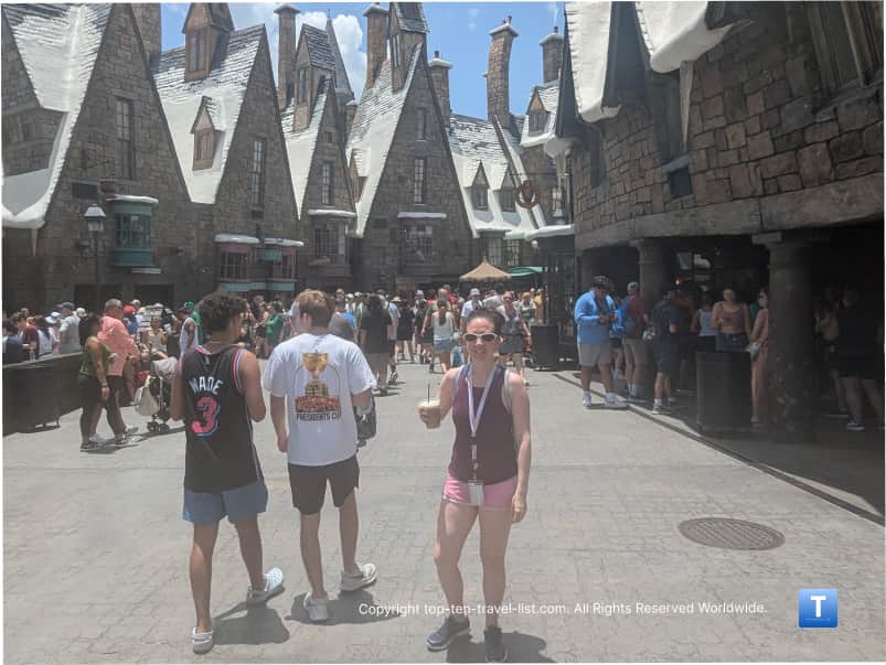Butterbeer at Hogsmeade at Islands of Adventure