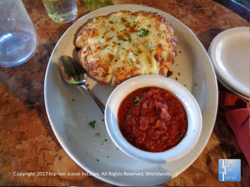 Garlic cheese blossom at Hideaway House in Sedona