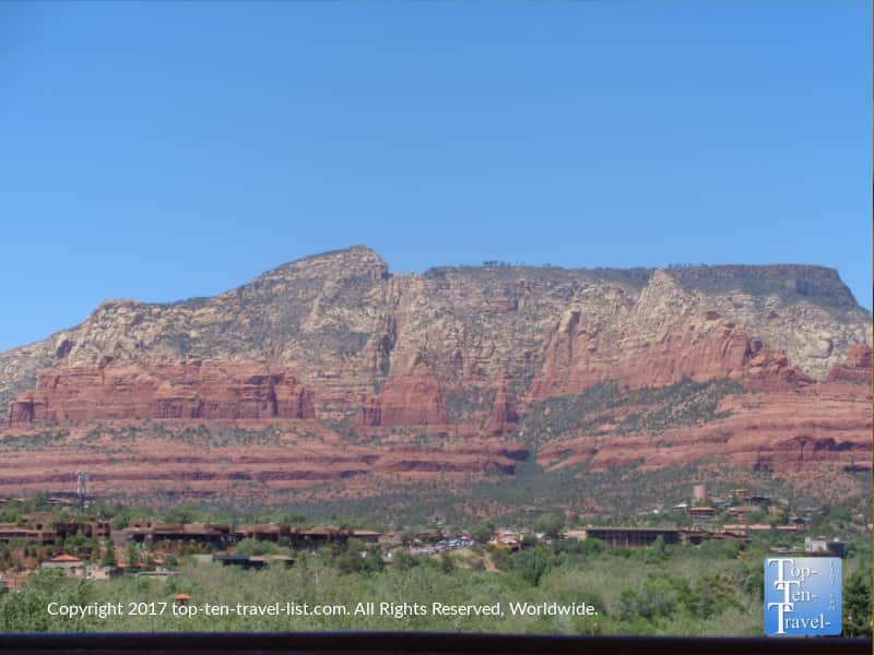 Gorgeous red rock scenery from The Hudson in Sedona AZ