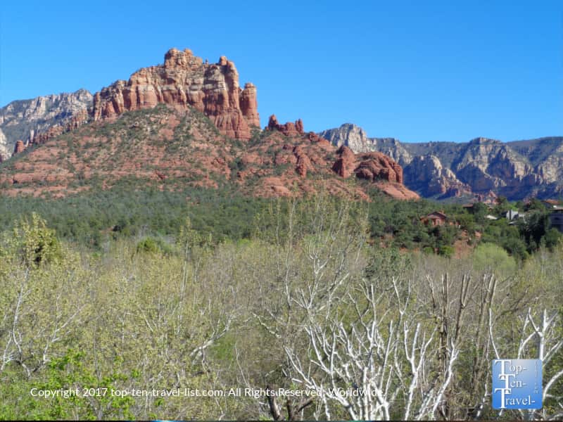 Great views from the Hideaway House in Sedona AZ