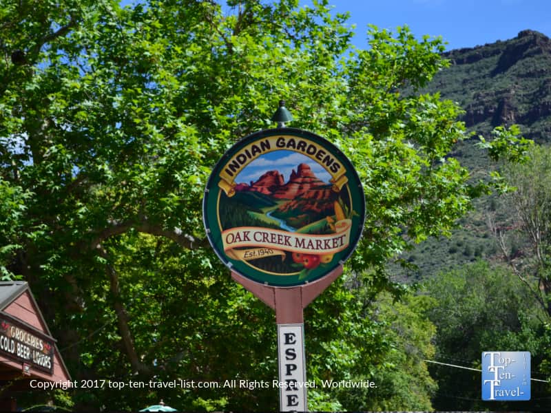 Indian Gardens on Oak Creek Canyon