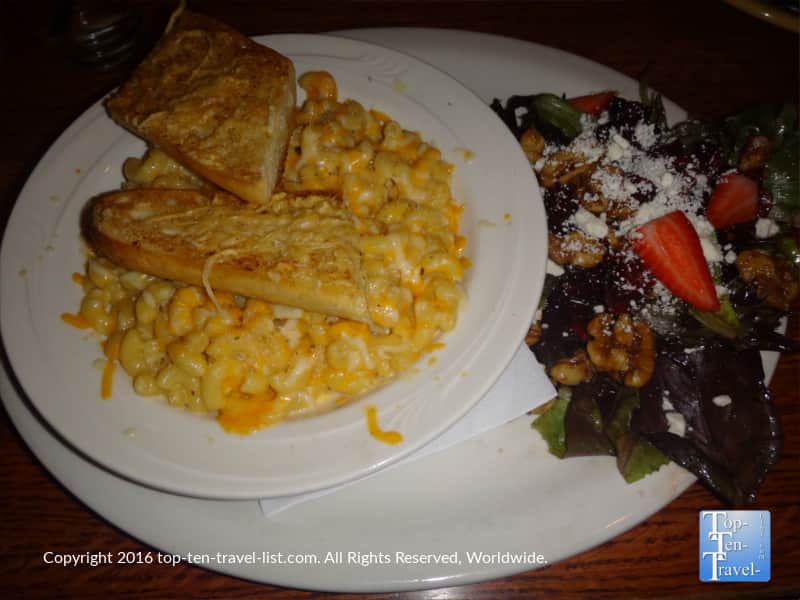 Mac and cheese at Charly's at The Weatherford in Flagstaff 
