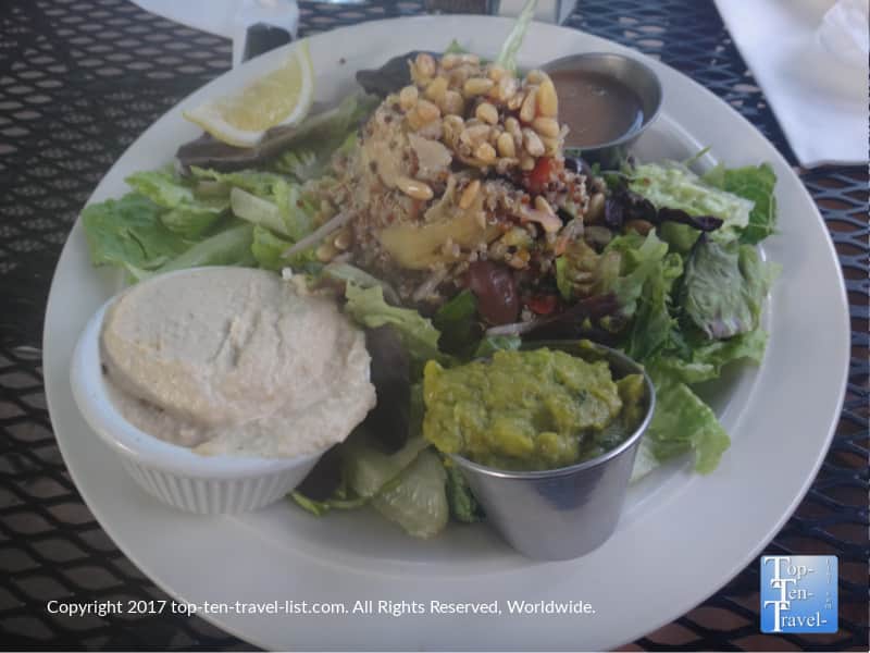 Mediterranean Quinoa salad at Beaver Street Brewery in Flagstaff