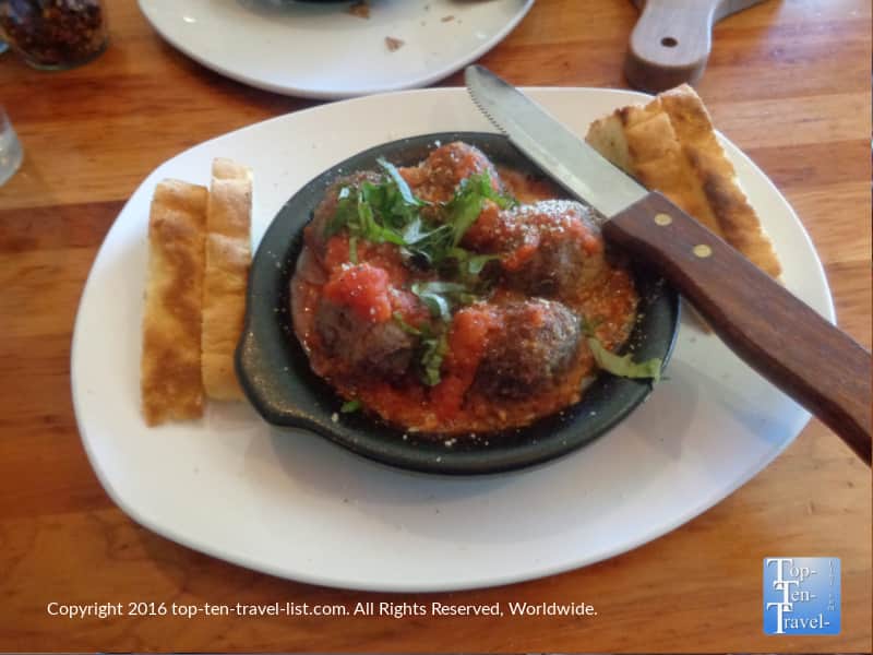 Turkey meatballs at Picazzo's Organic Italian Kitchen