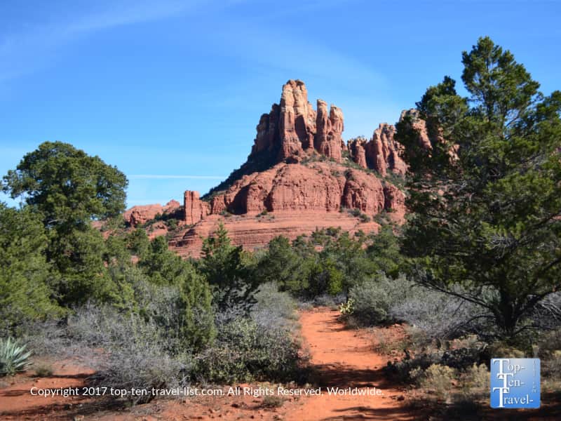 Red rock view on the Marg's Draw trail in Sedona
