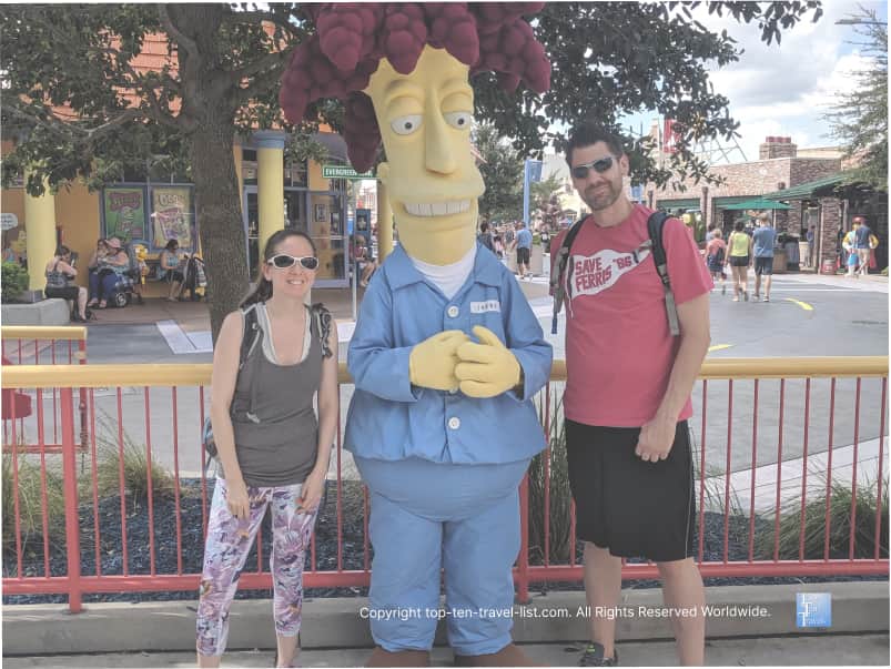 Simpsons character photo