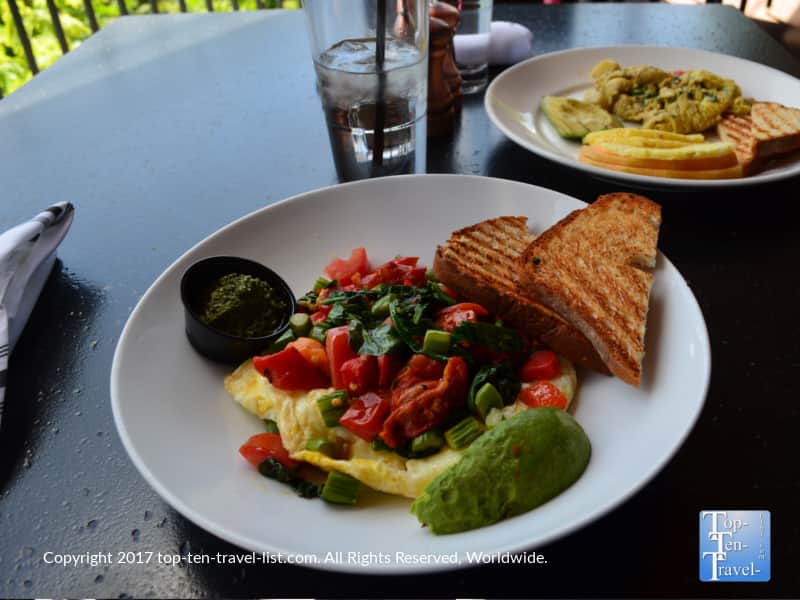 Great breakfast at Creekside restaurant in Sedona AZ