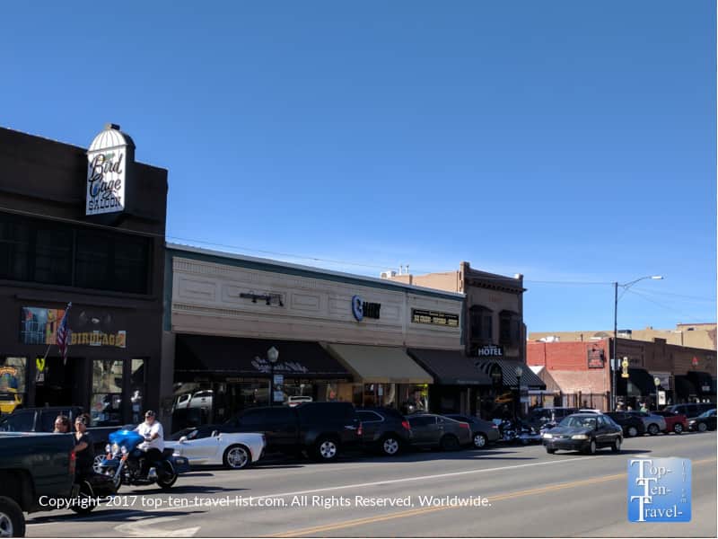 Whiskey Row in downtown Prescott