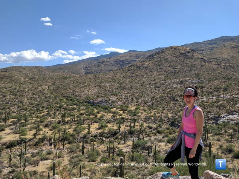 Gates Pass overlook in Tucson