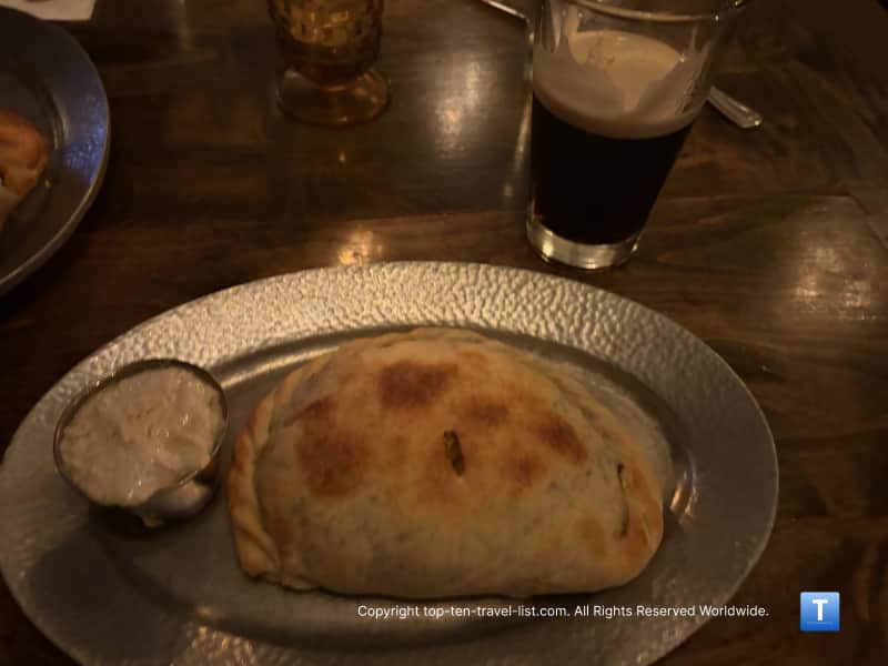 Guinness Stew pasty at Cornish Pasty Co.