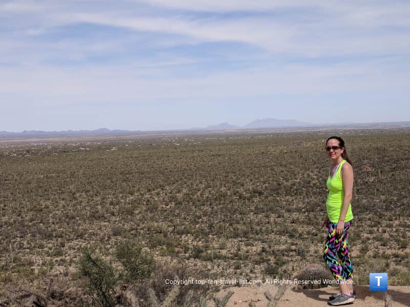 Valley View trail at Saguaro National Park
