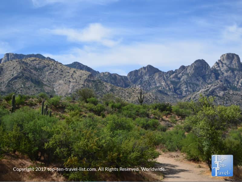 Pretty mountain scenery at Catalina State Park in Oro Valley 