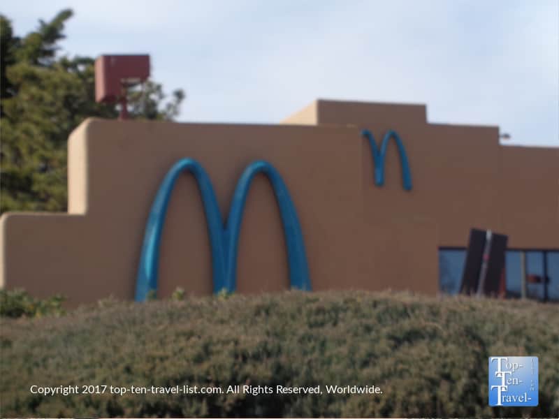 The only McDonald's in the world without golden arches - Sedona, Arizona