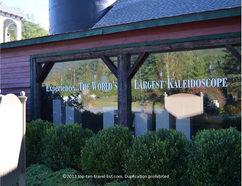 World's largest kaleidoscope at the Emerson Resort in Upstate NY 