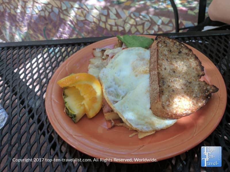 Amazing skillet at Cafe a la C'Art in Tucson