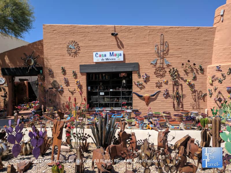 Unique Mexican boutique shop in Tubac, Arizona