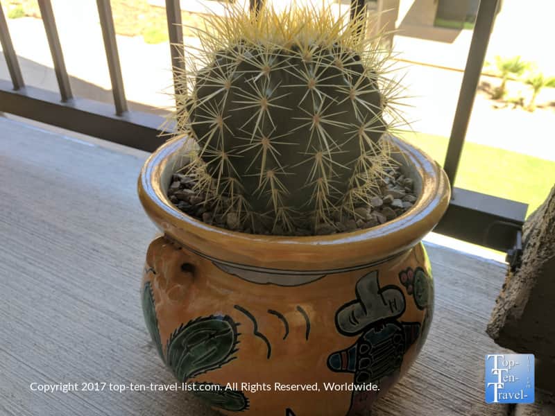 Unique Southwestern pottery piece from Tubac